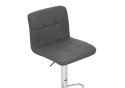 Барный стул Paskal gray / chrome