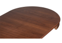 Деревянный стол Коул 110(160)х110х78 орех / коричневая патина
