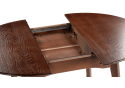 Деревянный стол Распи 100(130)х100х76 орех миланский