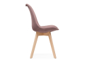 Деревянный стул Bonuss light purple / wood