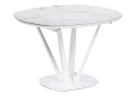 Керамический стол Азраун 110(150)х110х75 белый
