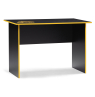 Письменный стол Эрмтрауд 110х60х75 черный / желтый