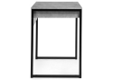 Письменный стол Леон Лофт 110х55х75 бетон / матовый черный