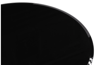 Стол Тулип 80х73 мрамор черный / черный