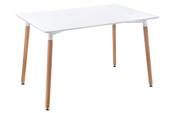 Стол Table 110х70х73 white / wood