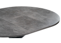 Деревянный стол Сурео 2 100(135)х100х77 камень темный / черный