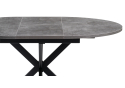 Деревянный стол Сурео 2 100(135)х100х77 камень темный / черный