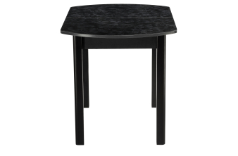 Стеклянный стол Палу 130(170)х80х76 черный
