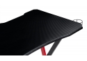 Компьютерный стол Kolman 120х60х76 black / red