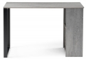 Письменный стол Битти Лофт 116х60х75 бетон / черный матовый