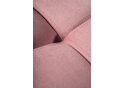 Стул на металлокаркасе Челси розовый велюр california 315 / белый
