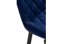 Полубарный стул Баодин Б/К синий / черный